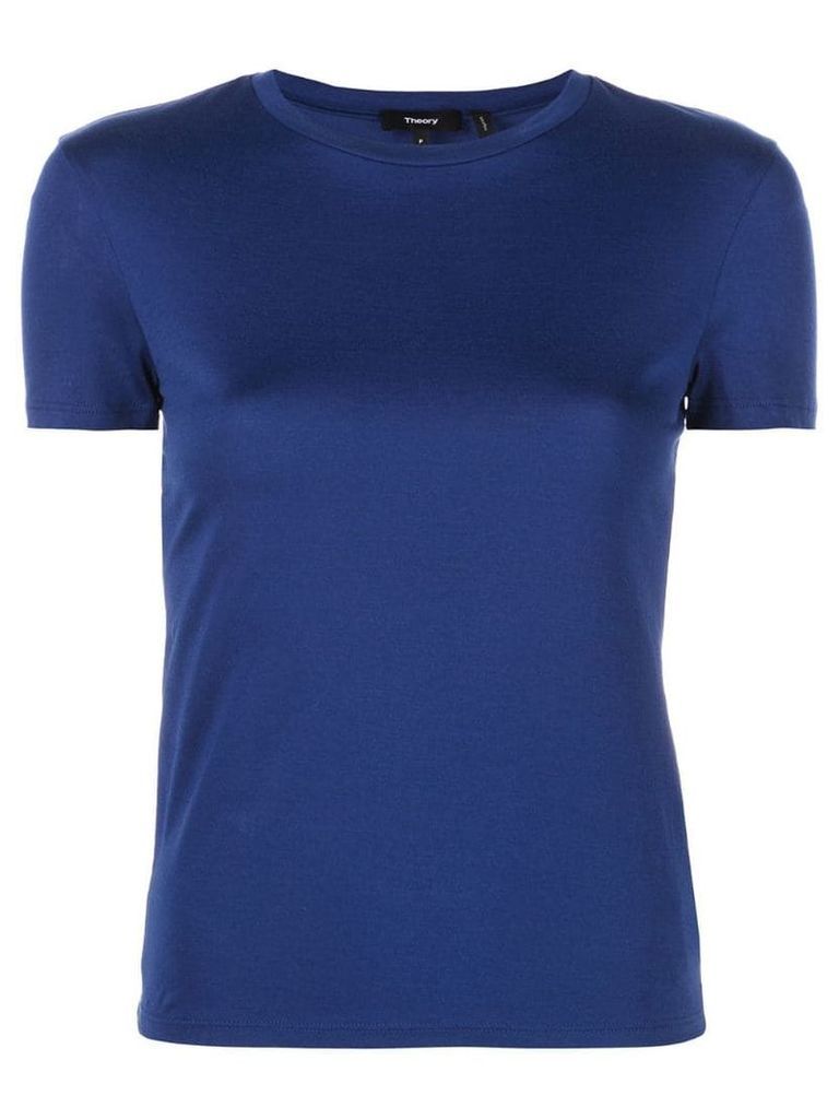 Theory plain T-shirt - Blue