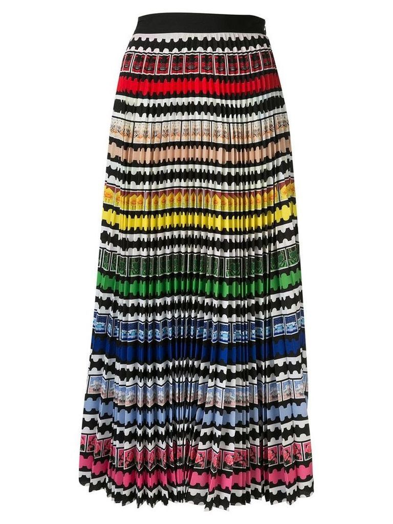 Mary Katrantzou rainbow stripe skirt - Multicolour