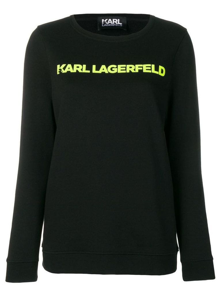Karl Lagerfeld logo sweatshirt - Black