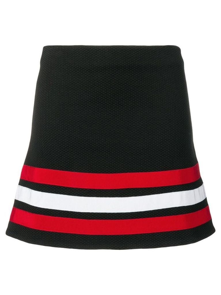 Love Moschino black striped skirt