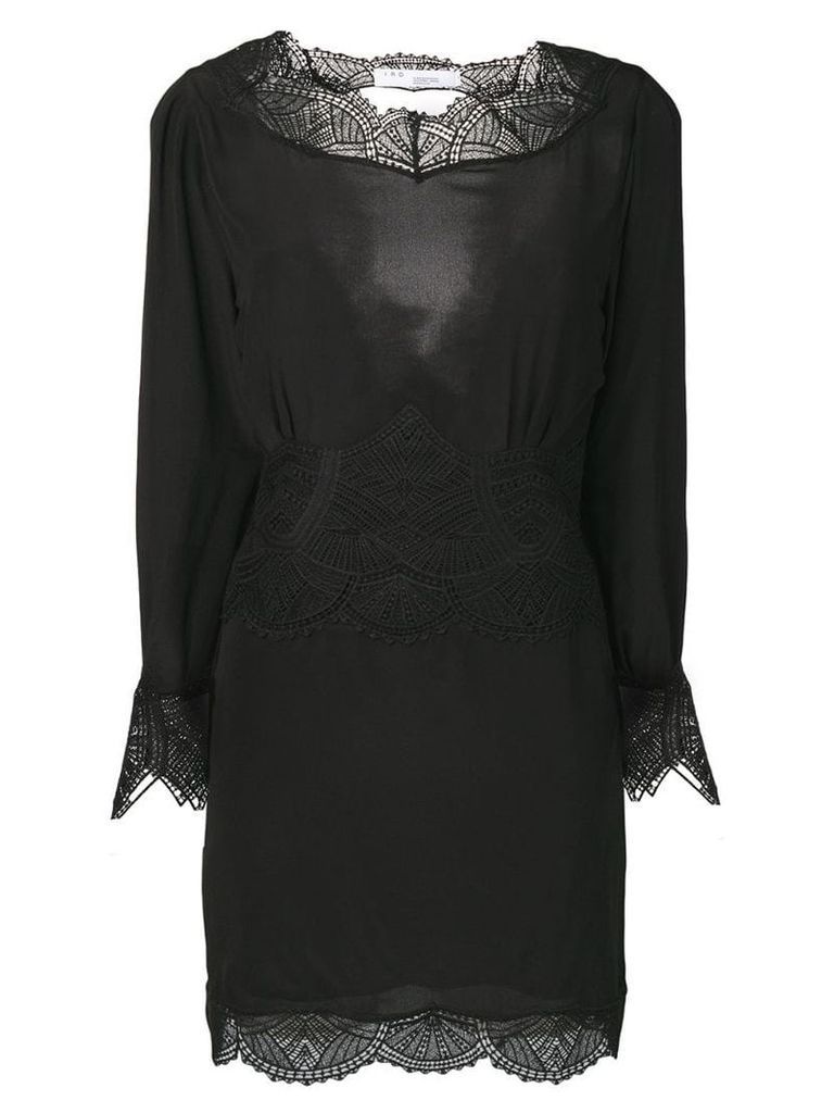Iro Warry lace dress - Black