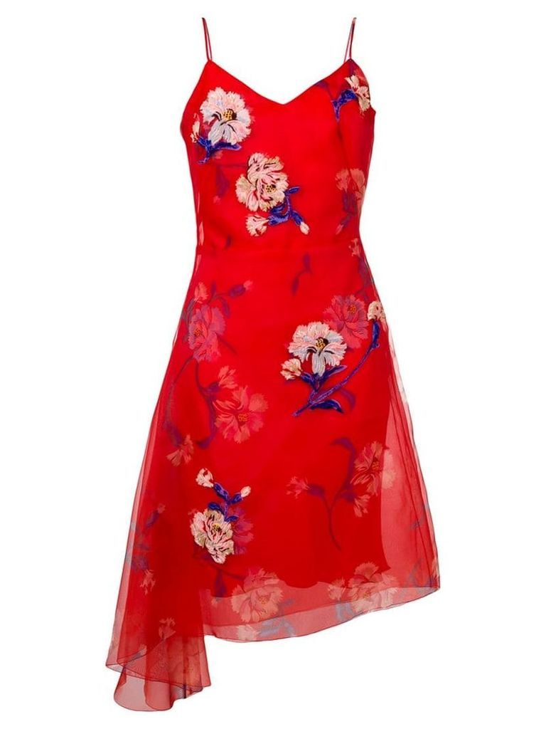 Ermanno Scervino floral print dress - Red
