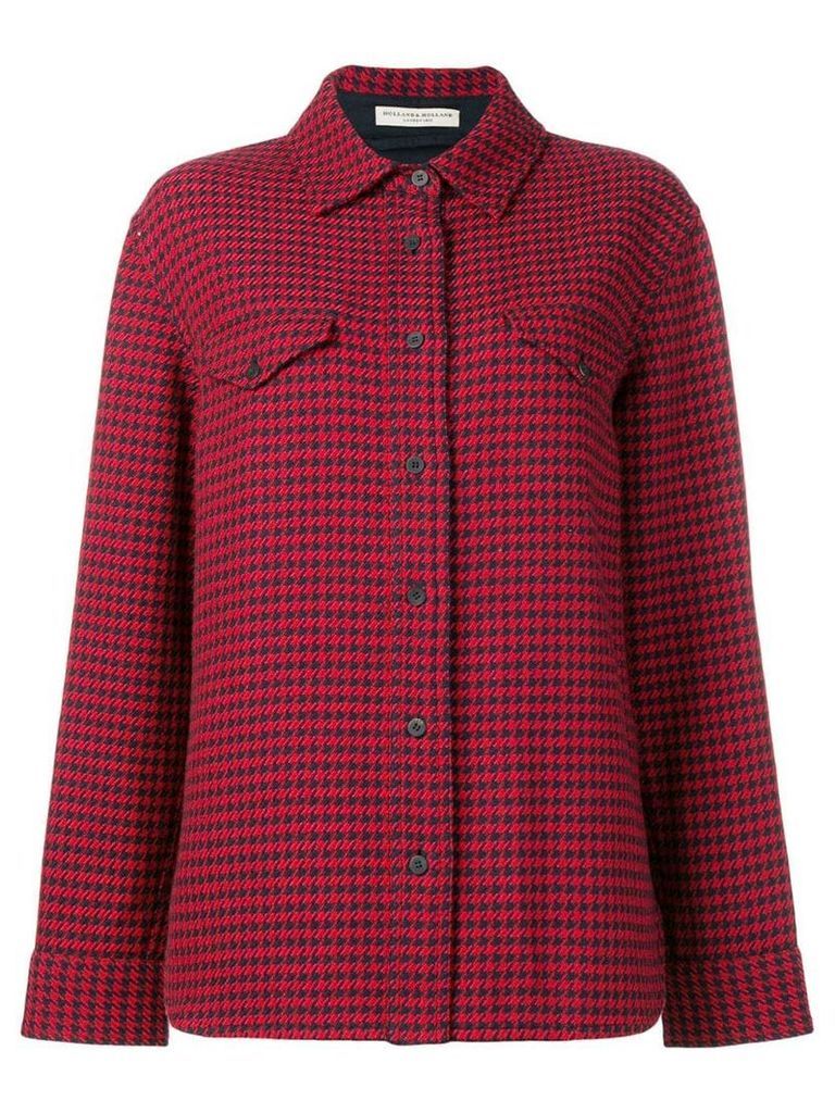 Holland & Holland checked shirt - Red