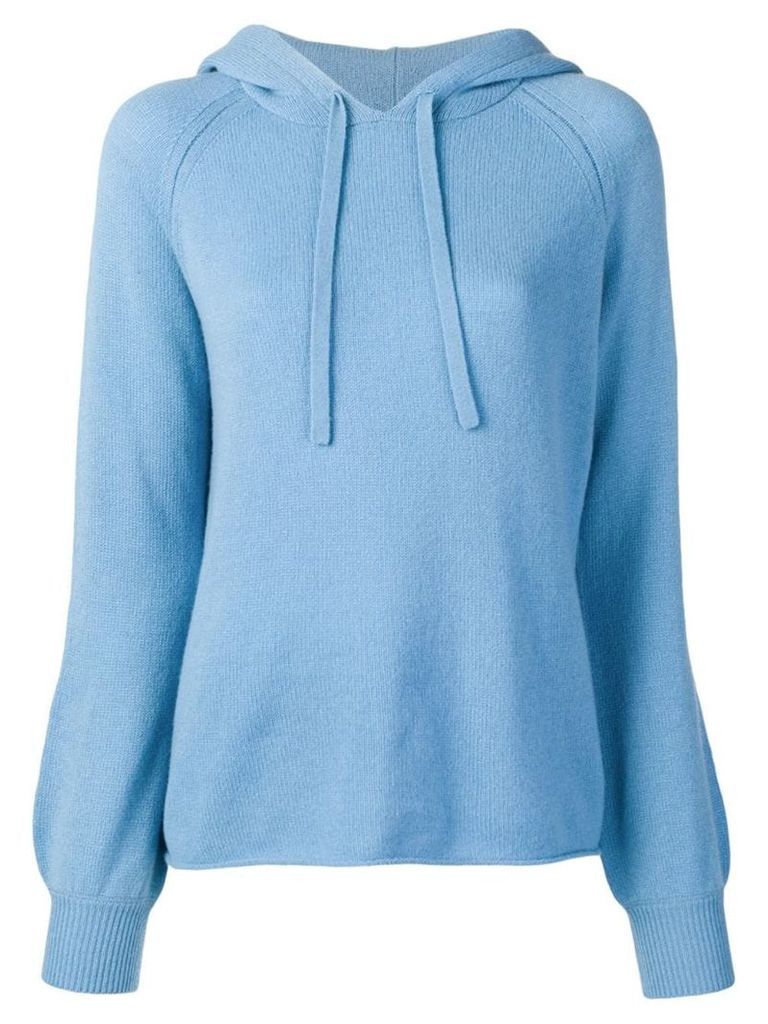 Vince knitted hoodie - Blue