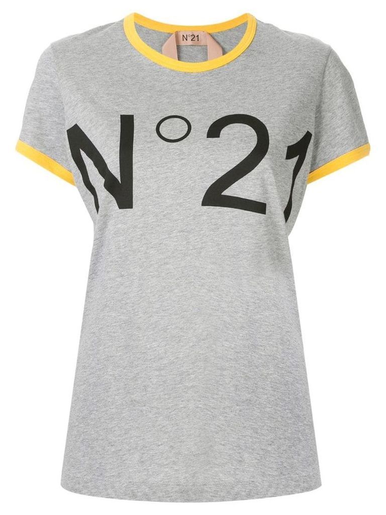 Nº21 logo t-shirt - Grey