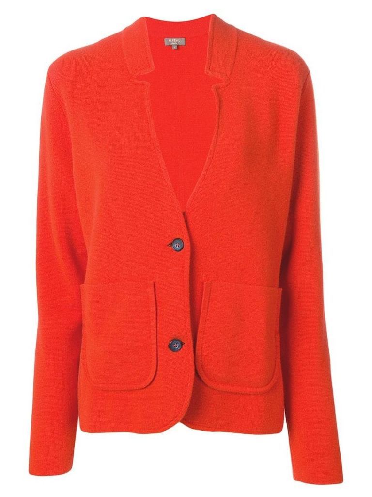 N.Peal cardigan blazer - Orange