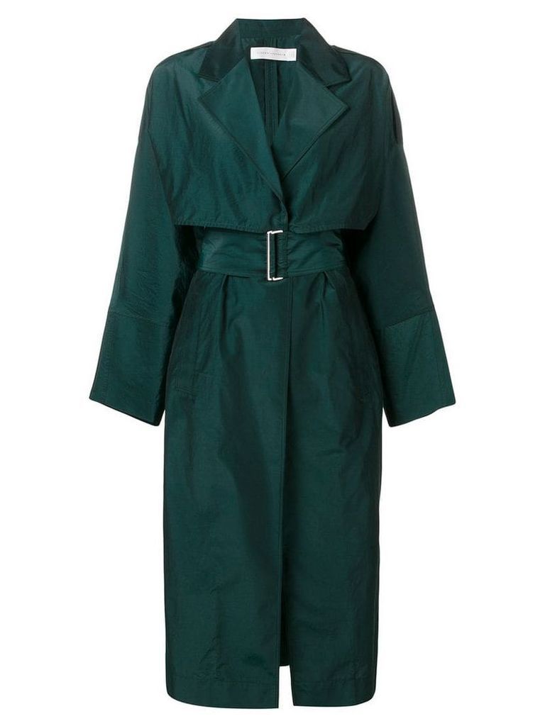 Victoria Beckham belted trench coat - Green