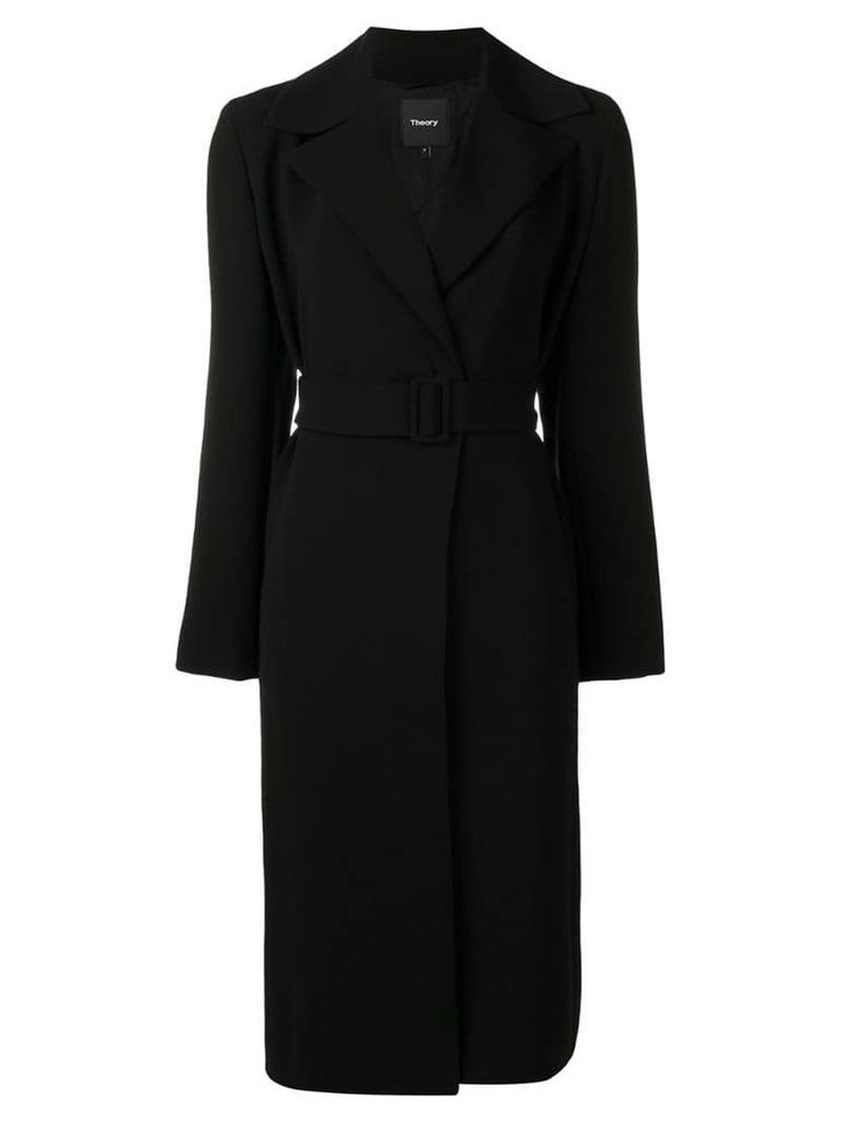 Theory belted trench coat - Black