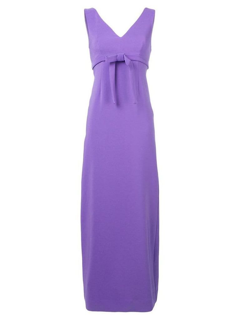 P.A.R.O.S.H. v-neck long dress - Purple