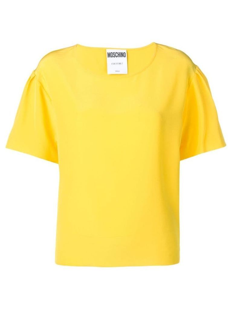 Moschino relaxed yellow T-shirt