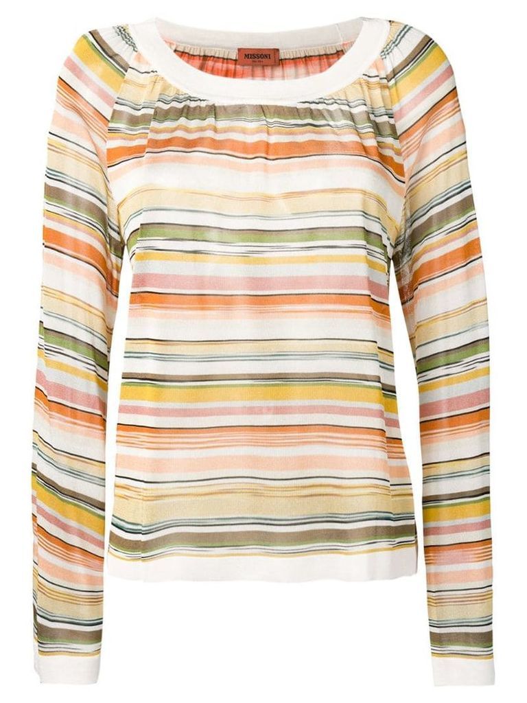 Missoni striped blouse - Neutrals