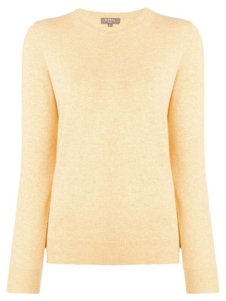 N.Peal round neck jumper - Yellow