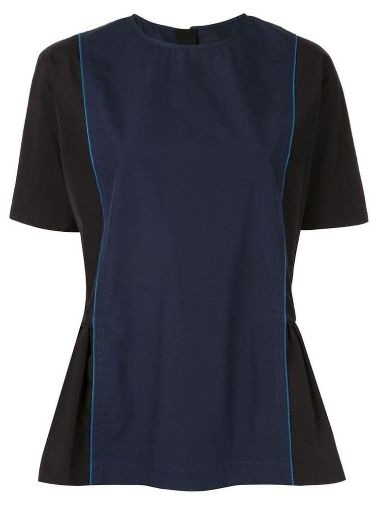 Marni peplum side blouse - Black