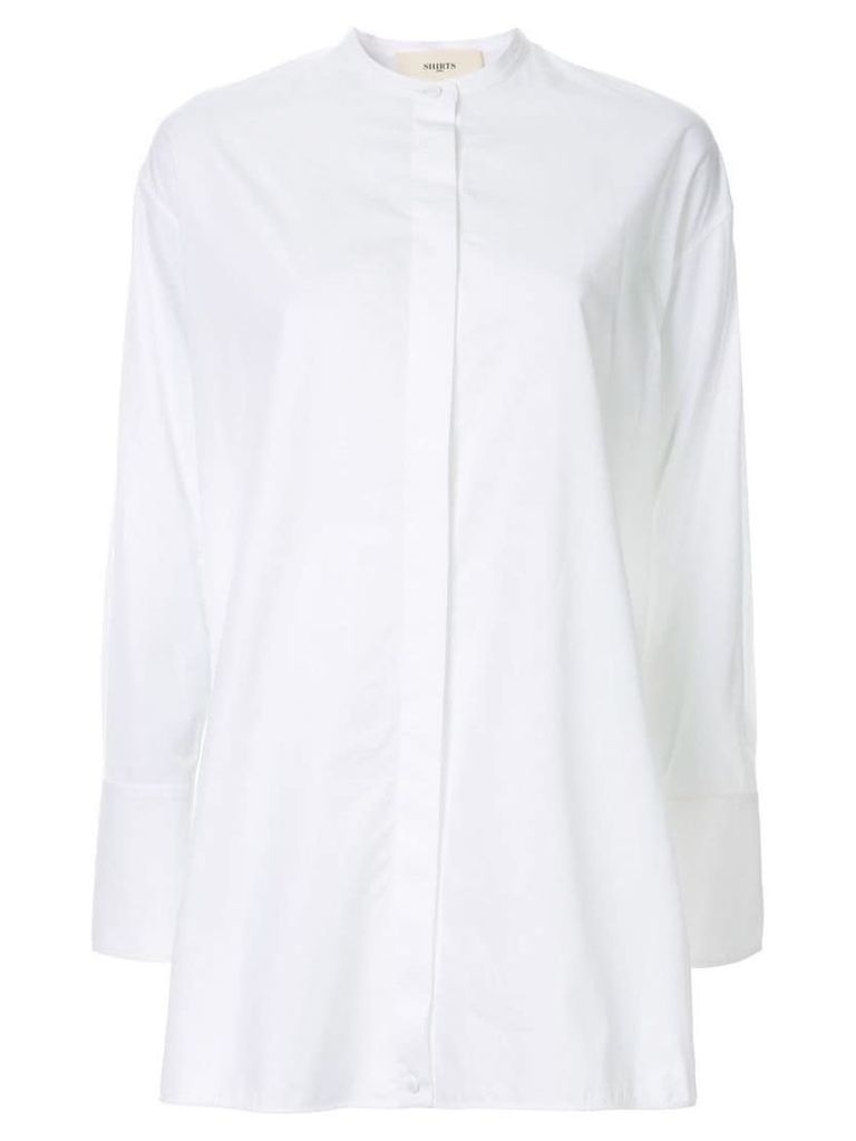 Ports 1961 long-length shirt - White