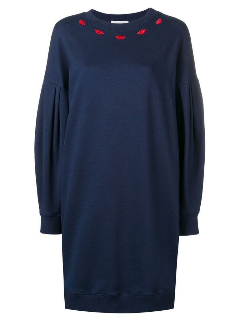 Vivetta puff sleeve dress - Blue