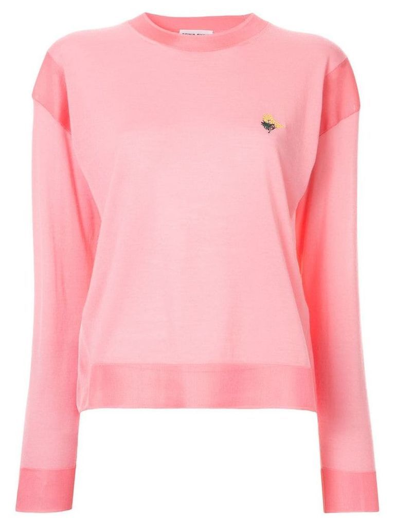 Sonia Rykiel bouquet sweatshirt - Pink