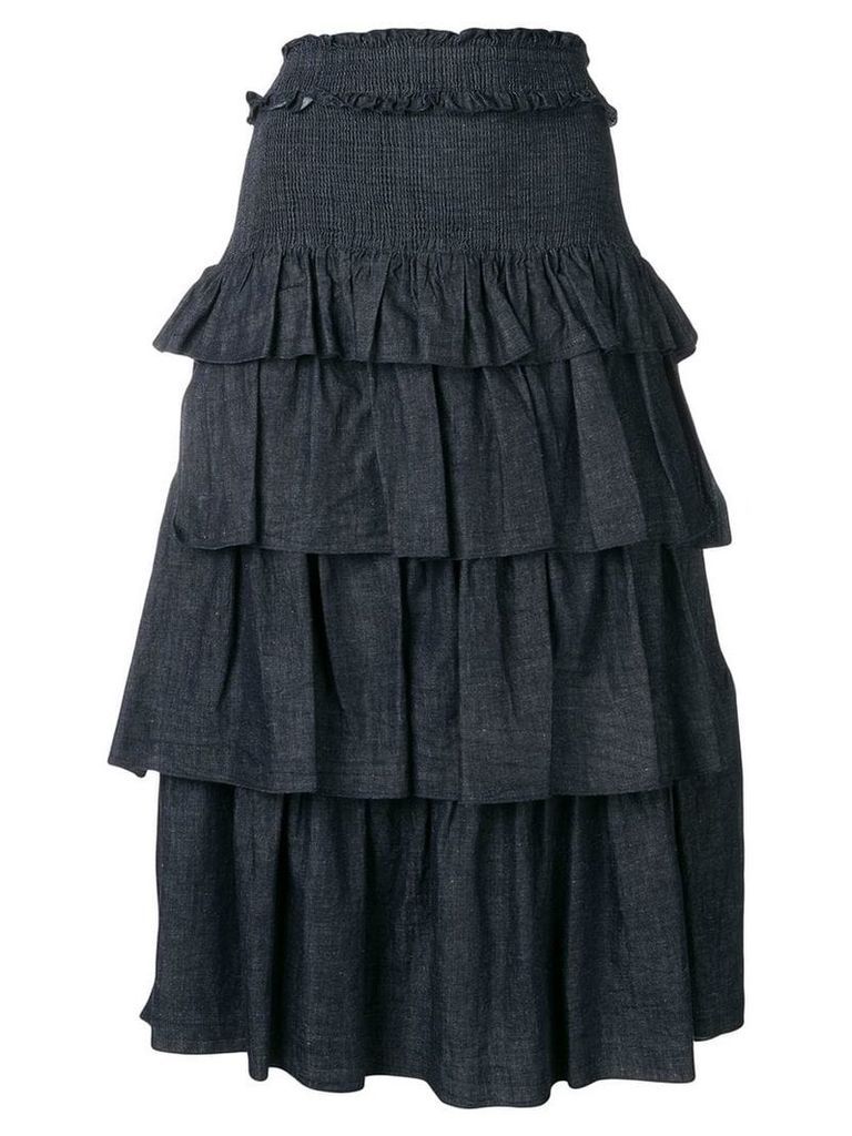 See By Chloé tiered skirt - Blue