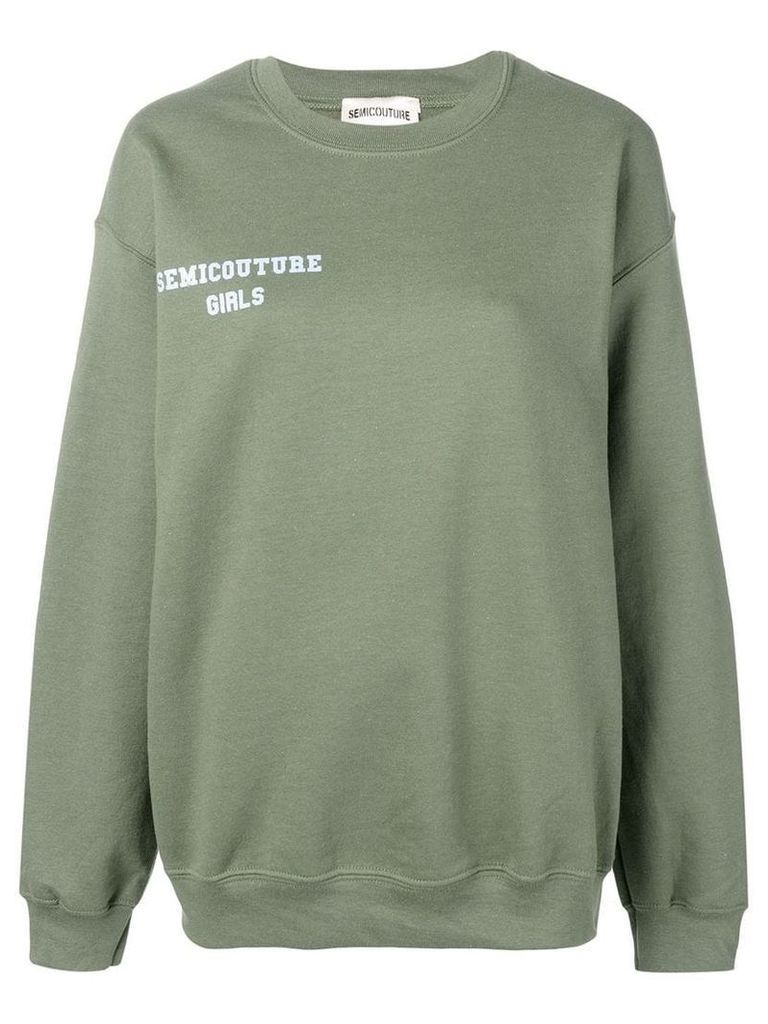 Semicouture 'Caterina' sweatshirt - Green