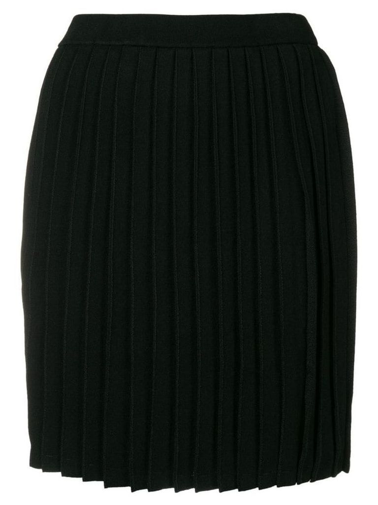 Emporio Armani fitted please skirt - Black