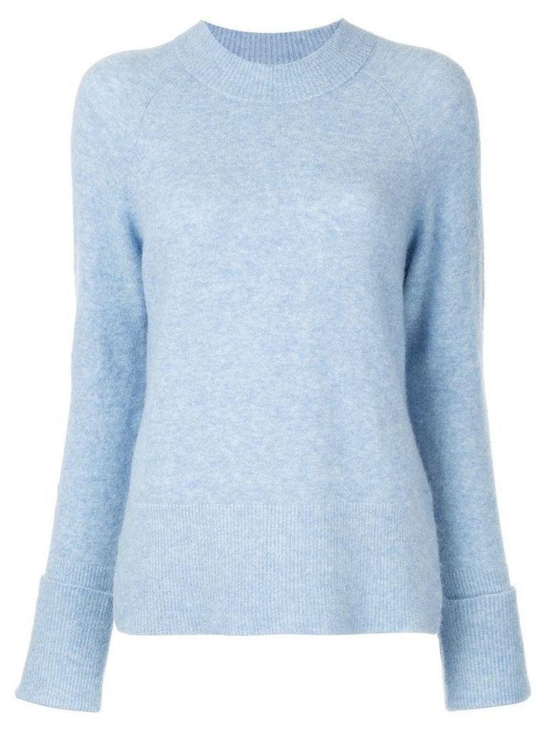 3.1 Phillip Lim long sleeve knitted top - Blue