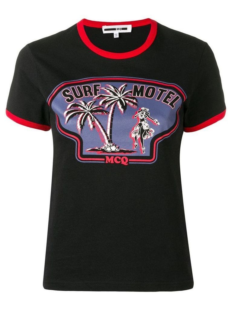 McQ Alexander McQueen Surf Motel T-shirt - Black