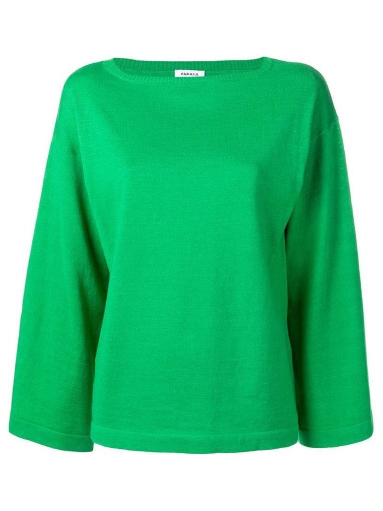 P.A.R.O.S.H. loose-fit jumper - Green