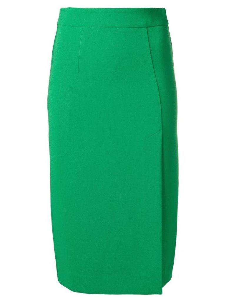 P.A.R.O.S.H. high-waisted midi skirt - Green