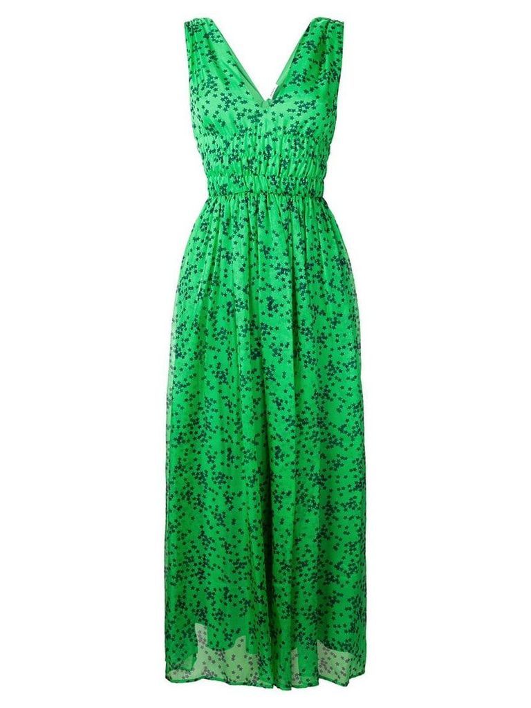 P.A.R.O.S.H. star print maxi dress - Green