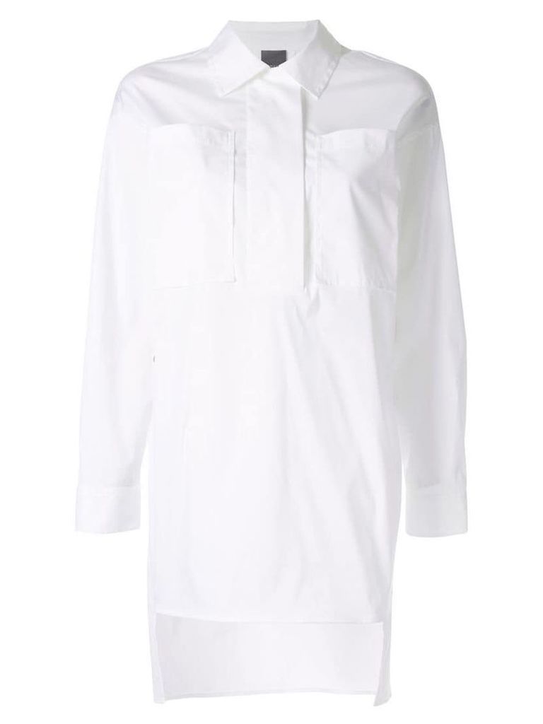 Lorena Antoniazzi poplin oversized shirt - White