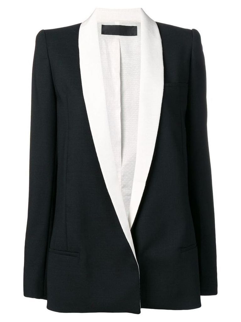 Haider Ackermann blazer with contrasting collar - Black