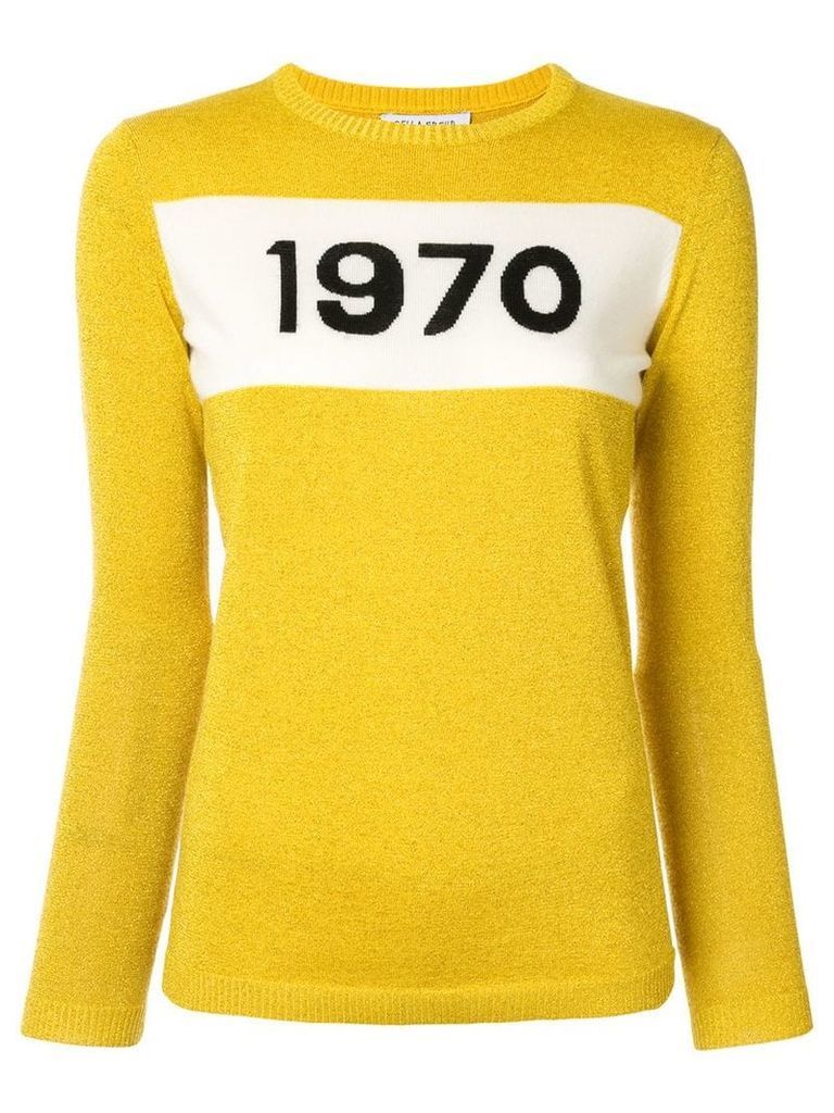 Bella Freud graphic jumper - Yellow