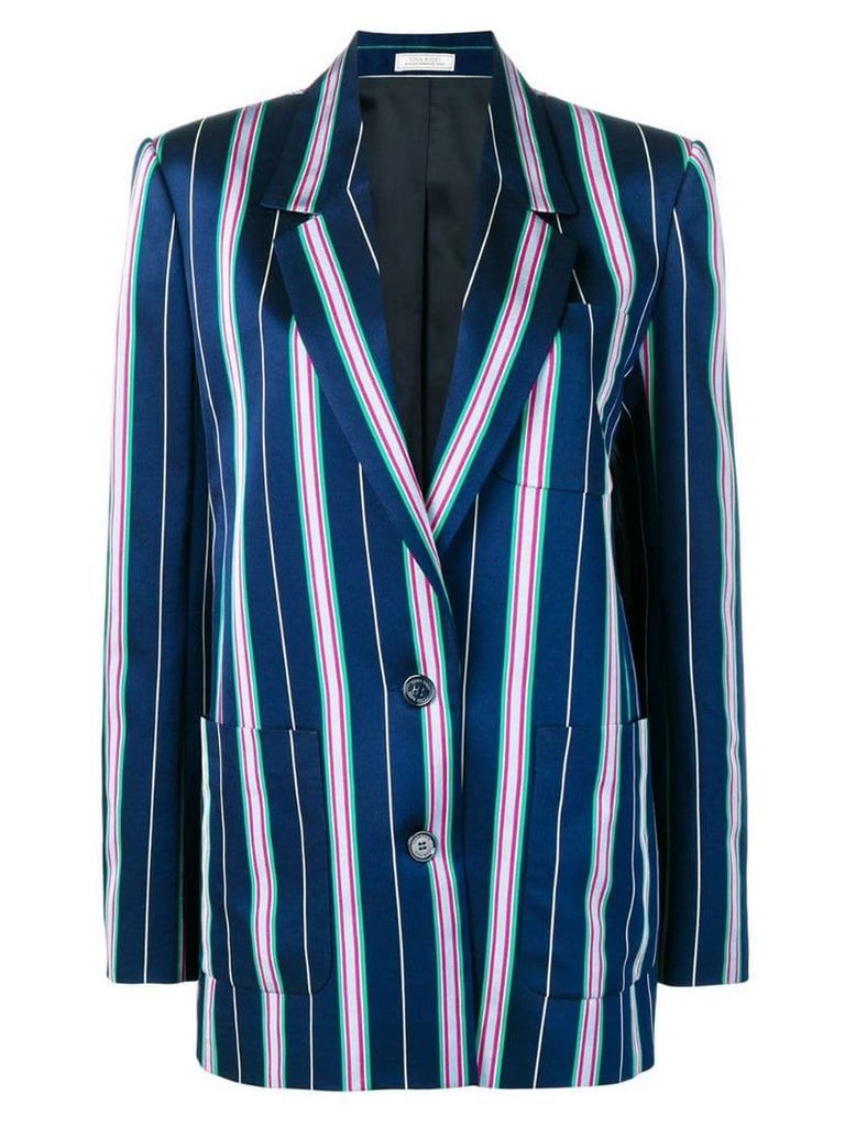 Nina Ricci striped blazer - Blue