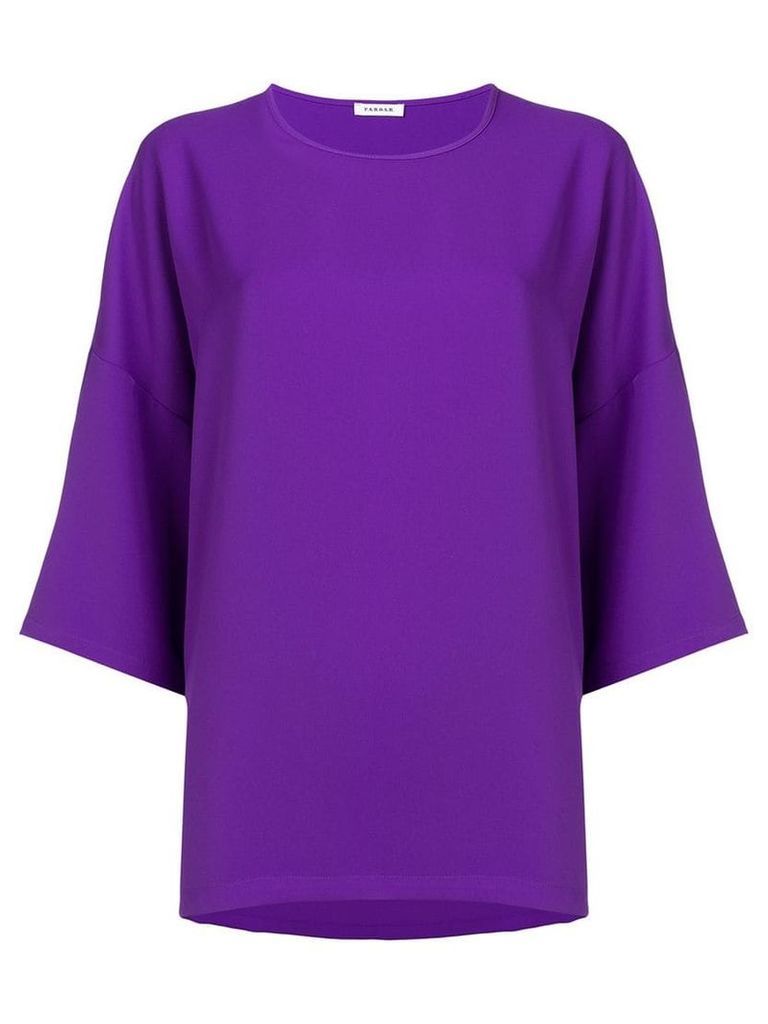 P.A.R.O.S.H. loose fit blouse - Purple