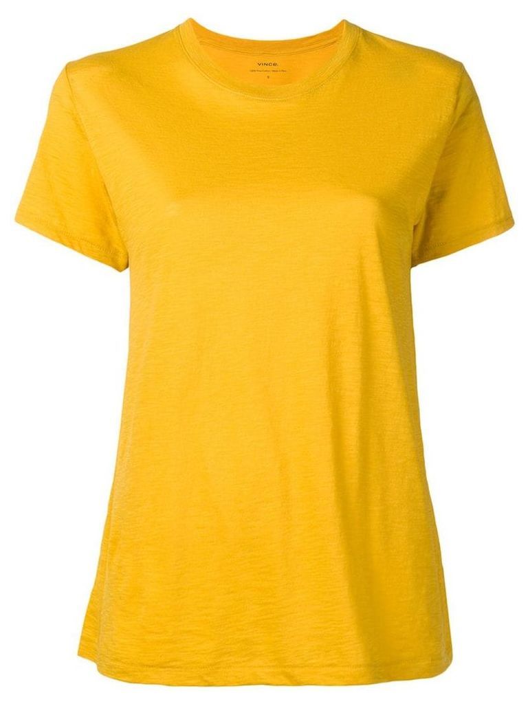 Vince classic T-shirt - Yellow