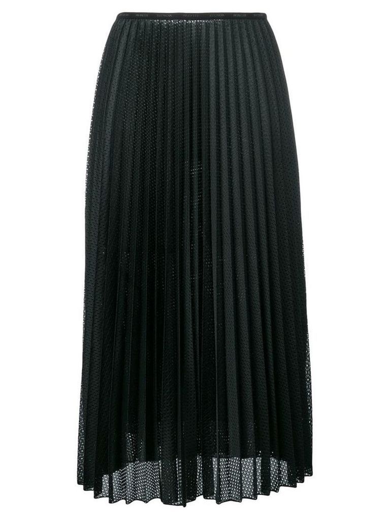 Moncler pleated midi skirt - Black
