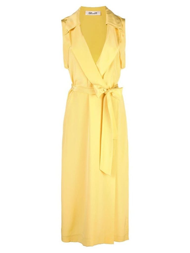 Diane von Furstenberg Augusta wrap dress - Yellow