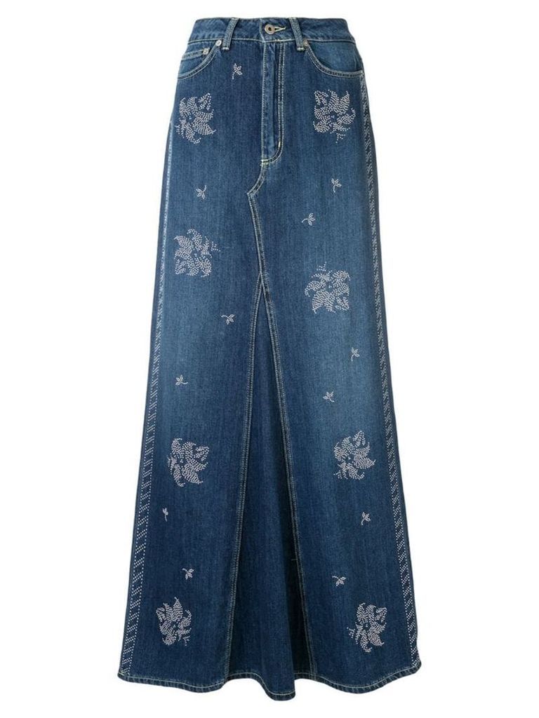 Dondup studded skirt - Blue
