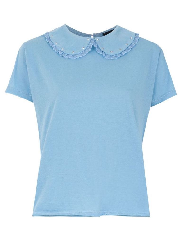 Andrea Bogosian plain t-shirt - Blue