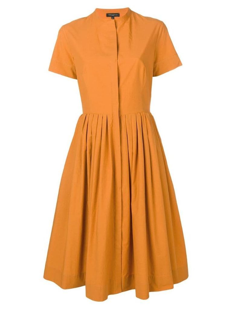 Antonelli Lorena shirt dress - Orange
