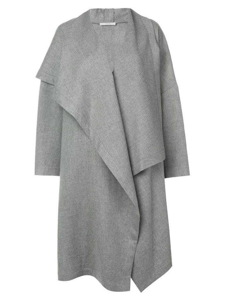 Dusan wide lapel coat - Grey