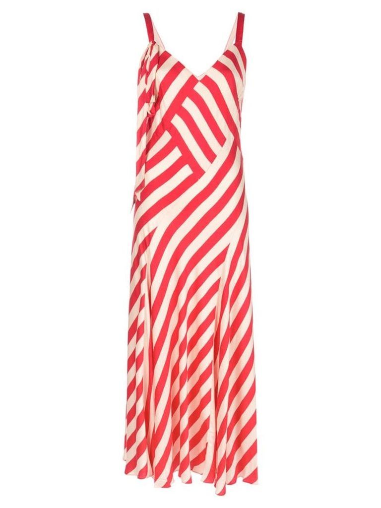 Jill Jill Stuart striped maxi dress - Red