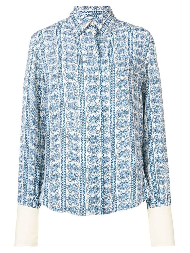 Philosophy Di Lorenzo Serafini paisley print shirt - Blue