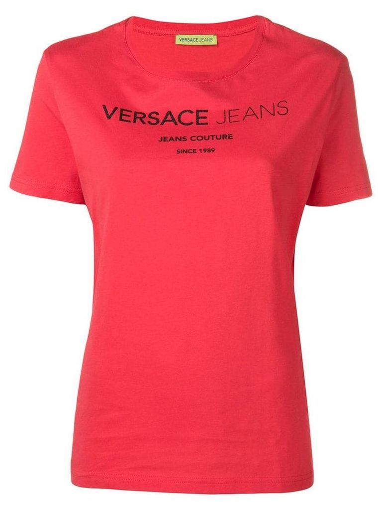 Versace Jeans classic logo T-shirt - Red