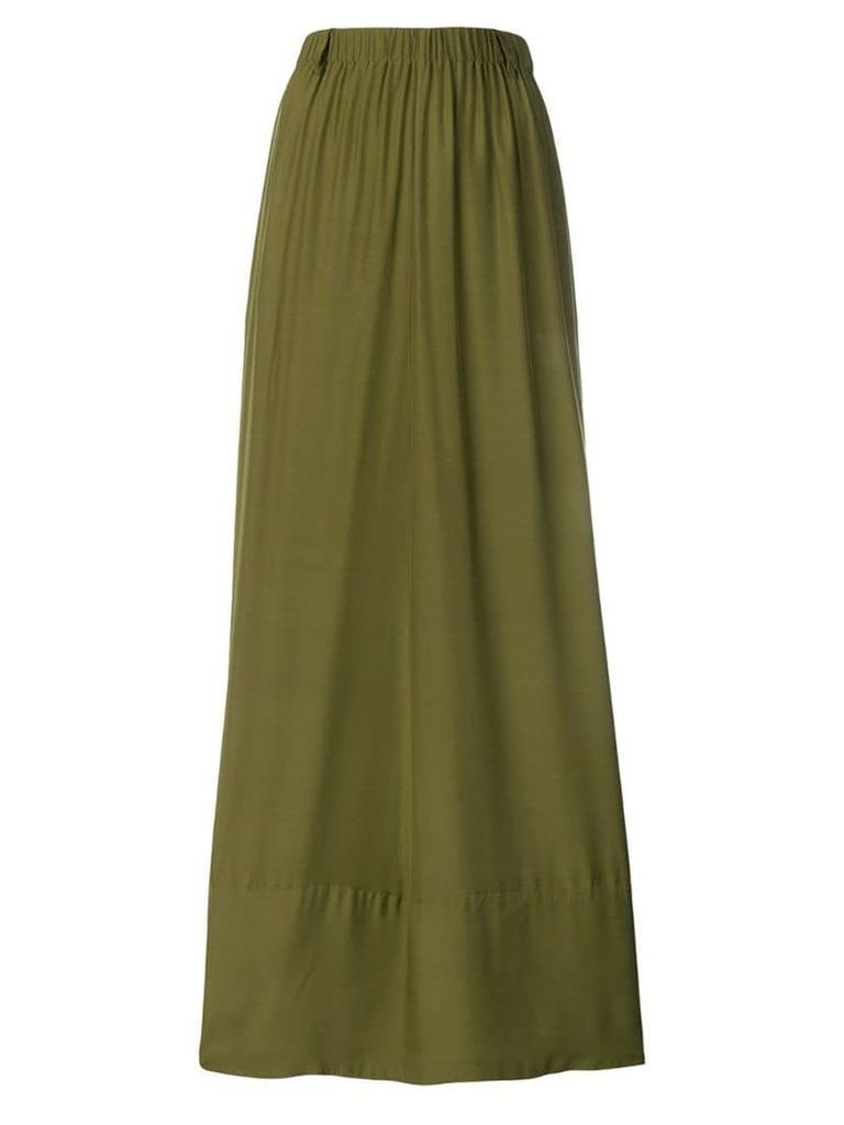 A.F.Vandevorst full pleated skirt - Green