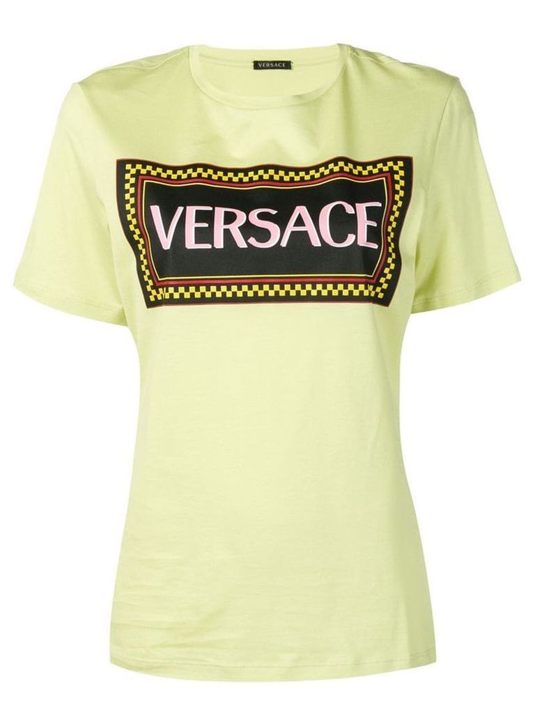 Versace 90's vintage logo print T-shirt - Green