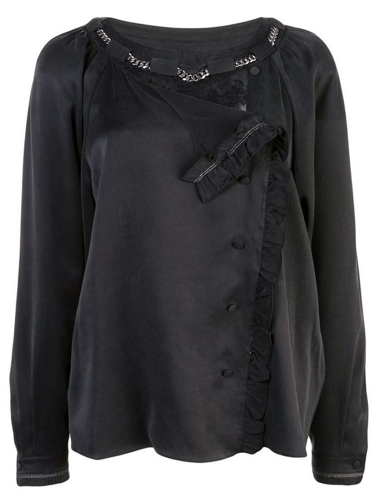 Coach washed effect blouse - Black