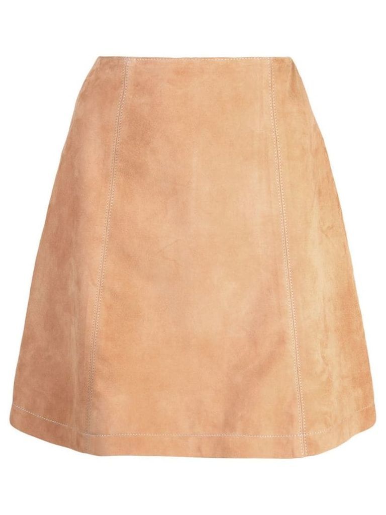 Carolina Herrera A-line skirt - Brown