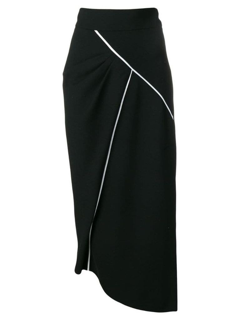 Givenchy high-waisted asymmetric skirt - Black