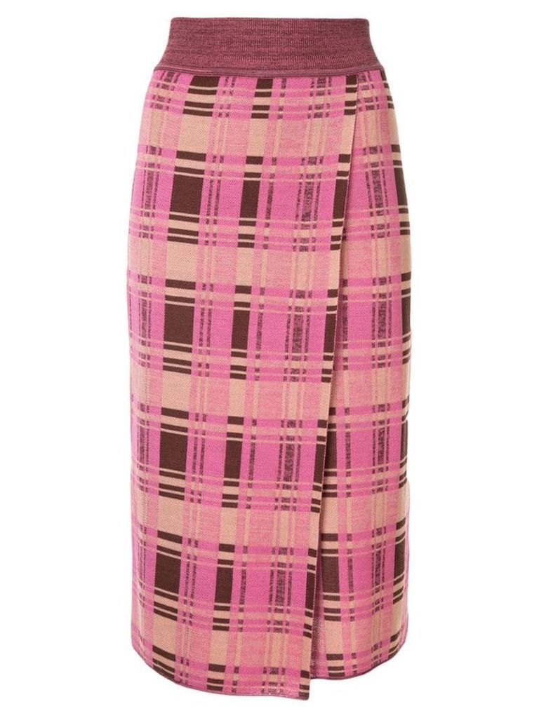 Goen.J knitted Daria skirt - Multicolour