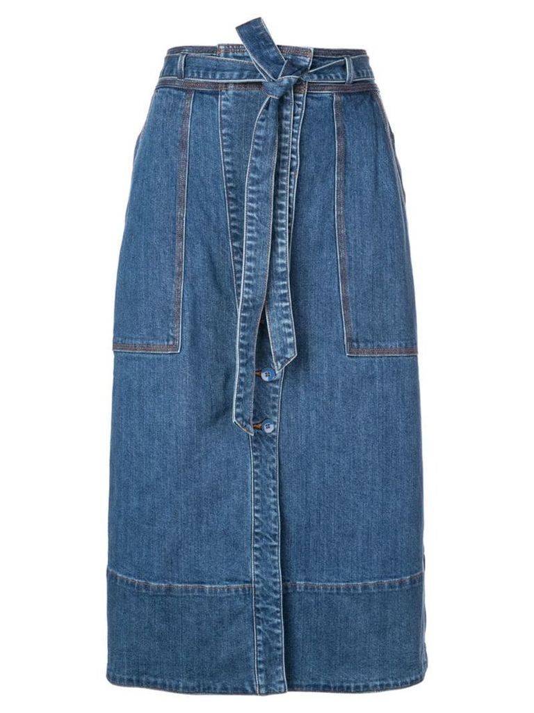 Ulla Johnson Tegan denim skirt - Blue